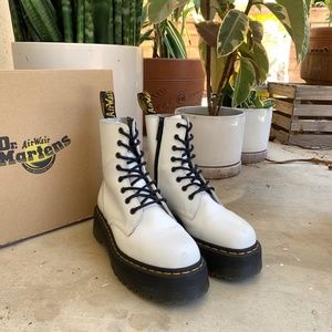 JADON SMOOTH LEATHER PLATFORM BOOTS